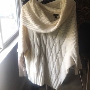 White sweater from Express